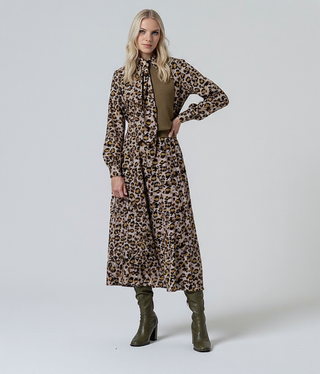 Falda IRAL midi con vuelo multi