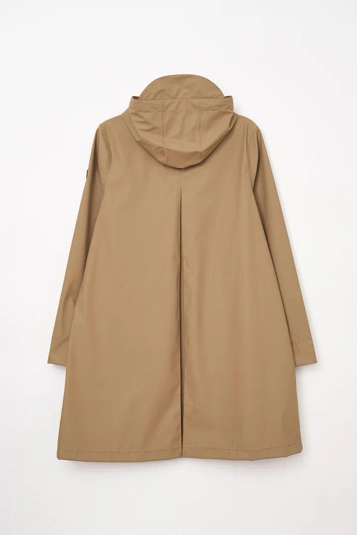 TANTA parka NUOVOLA midi bolsillos camel