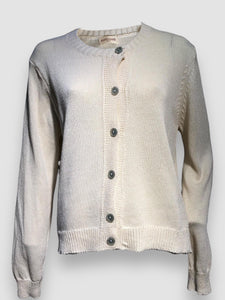 Chaqueta CRISTELIA punto cierre botones blanco