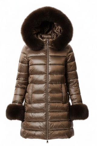 Guateado SAILOR con capucha camel