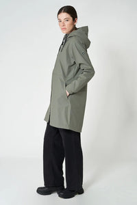 Parka VAND tanta  impermeable petroleo