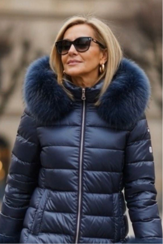 Guateado SAILOR con capucha marino