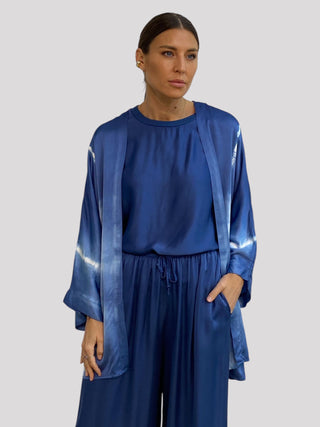 Kimono AHOYA con degradado marino
