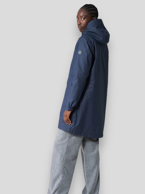 Parka VAND tanta  impermeable marino