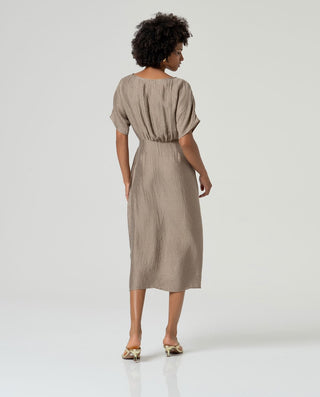 Vestido INTE con falda pareo