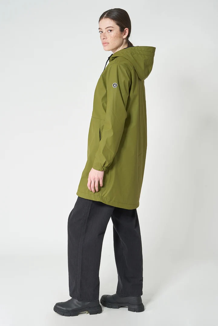 Parka VAND tanta  impermeable verde