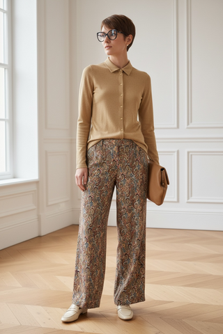 Camisa IRLU en color oro