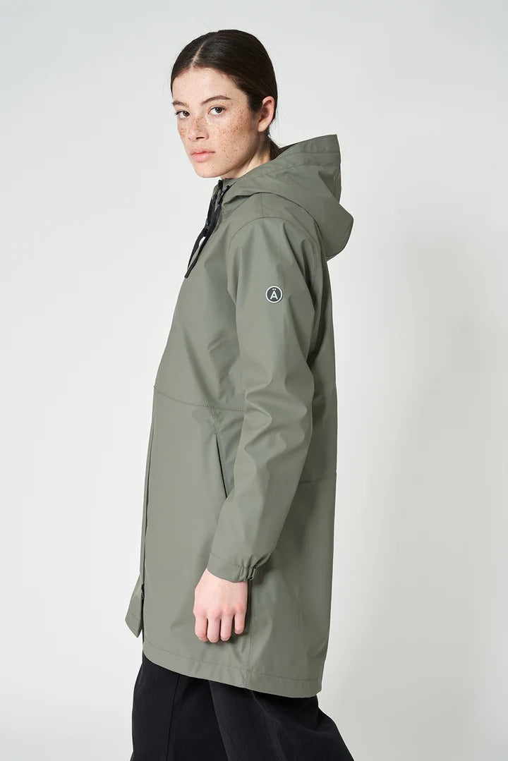 Parka VAND tanta  impermeable petroleo