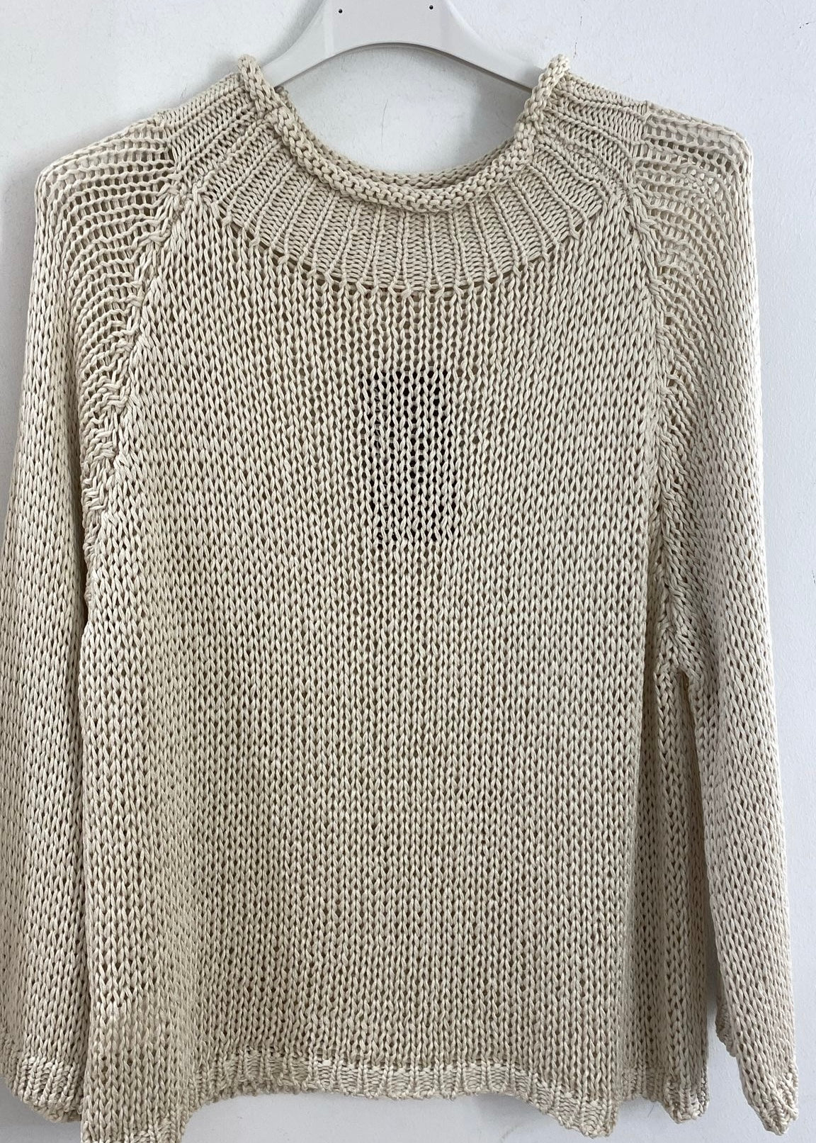 Jersey ARMAN punto grueso frio camel