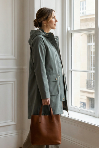 Parka OMPA chubasquero con polar interior