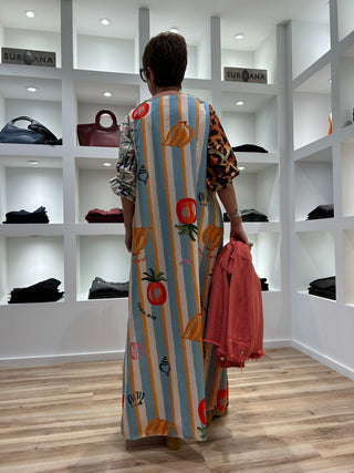 Vestido ALIDA estampado largo