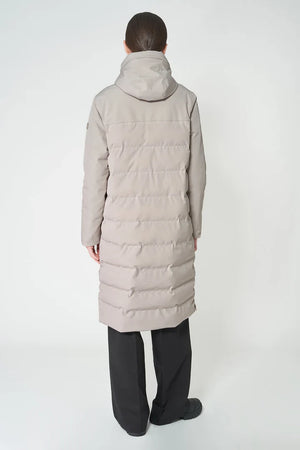 Parka NEVICARE guateado largo beige