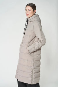 Parka NEVICARE guateado largo beige