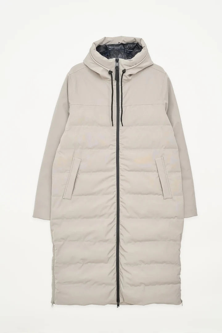 Parka NEVICARE guateado largo beige