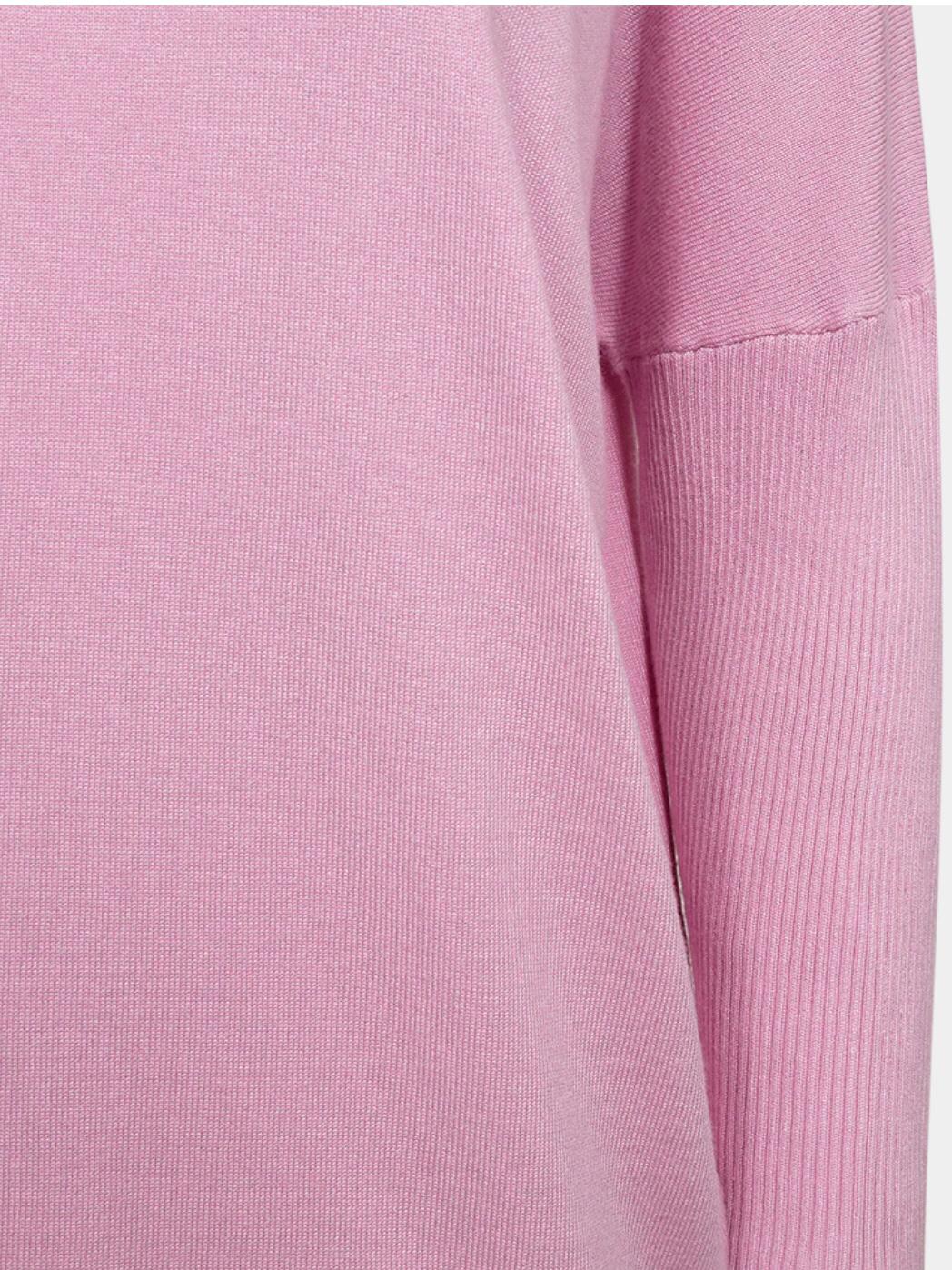 Jersey JONE amplio manga murciel rosa
