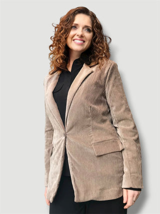 Chaqueta ENRICA americana topo