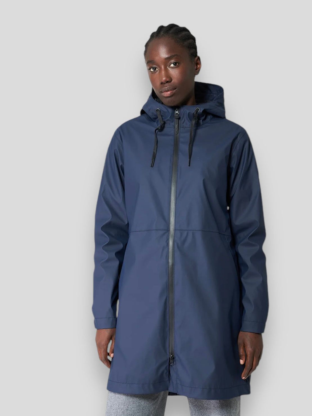 Parka VAND tanta  impermeable marino