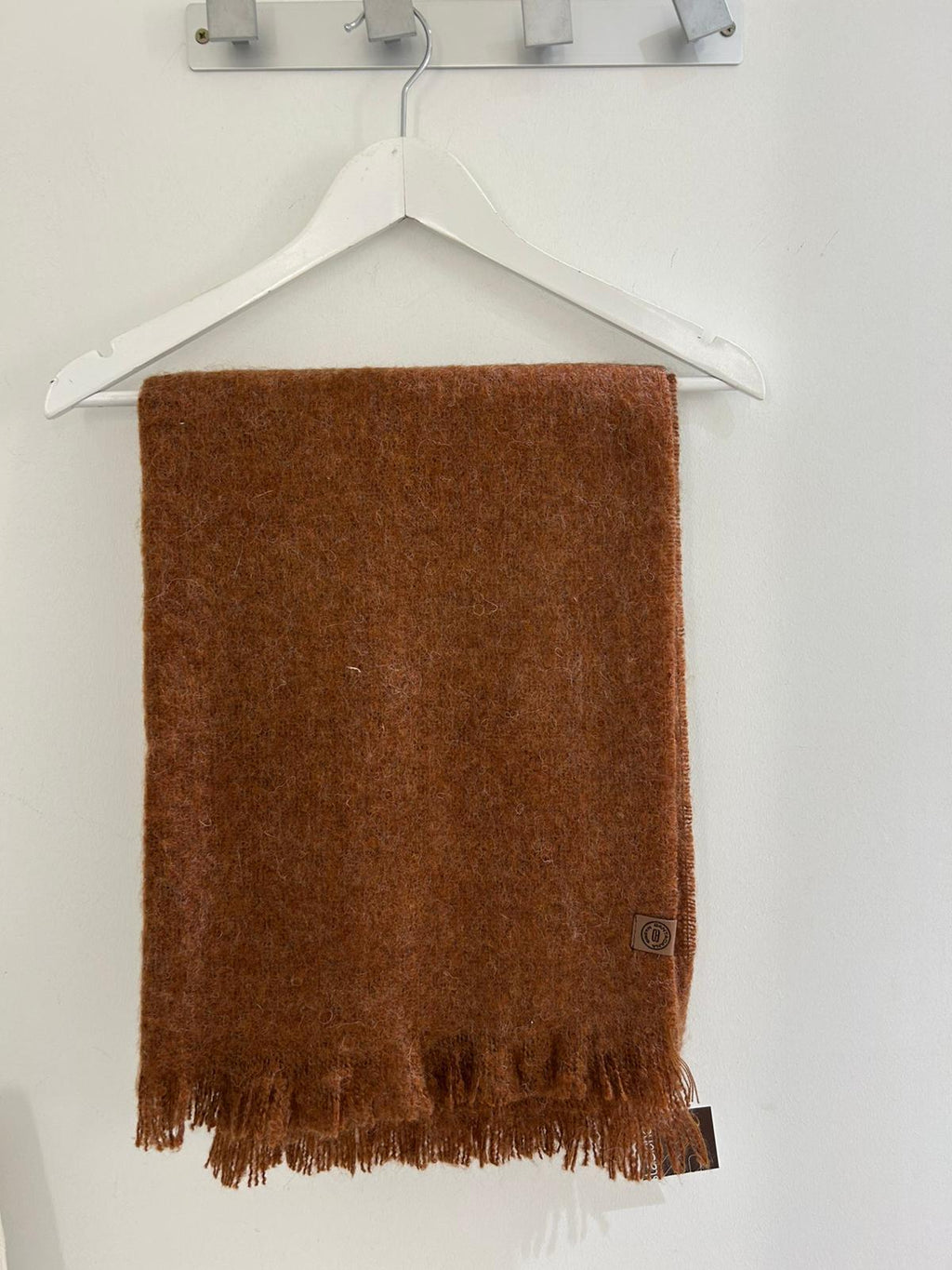 Fulard MOHAIR liso grande