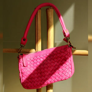 Bolso DIORA piel trenzado